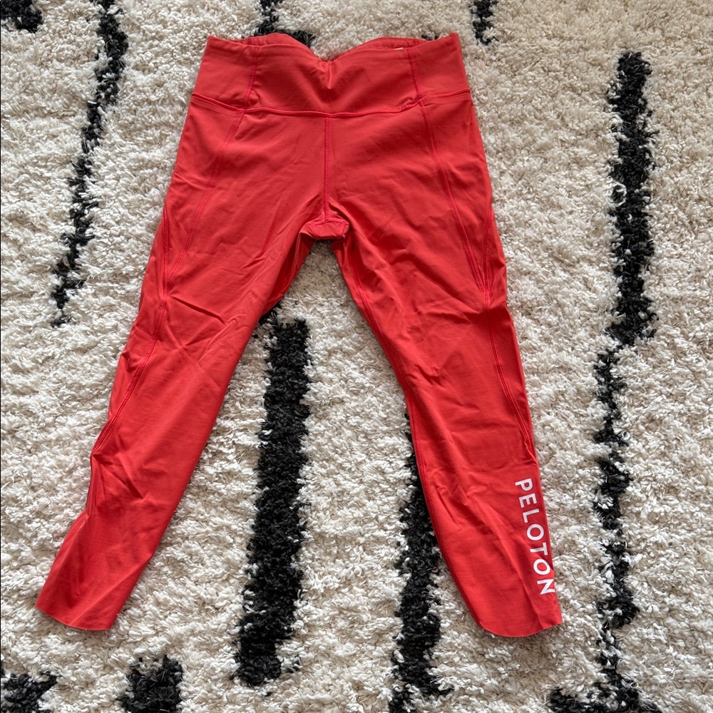 Peloton Coral leggings